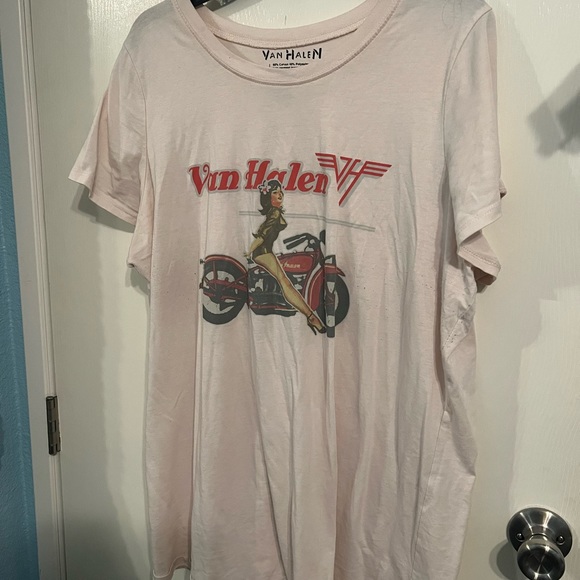 VAN HALEN ROCKER T-SHIRT, off-white - Picture 1 of 3